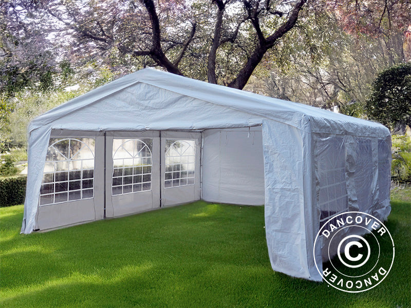 Partytält Basic 5x6m PE 500, Vit - Image 4