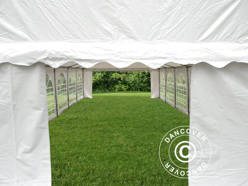 Partytält Exclusive 5x12m PVC 900, Vit - Image 15