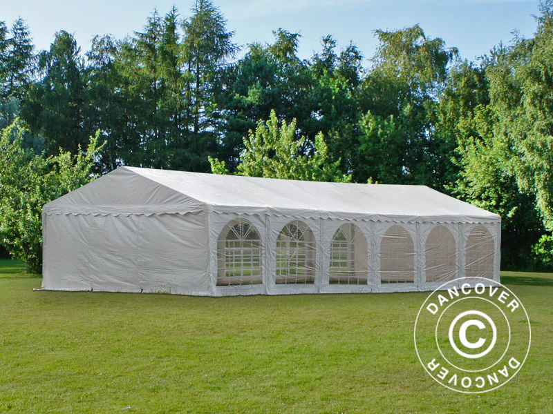 Partytält Exclusive 5x12m PVC 900, Vit - Image 8