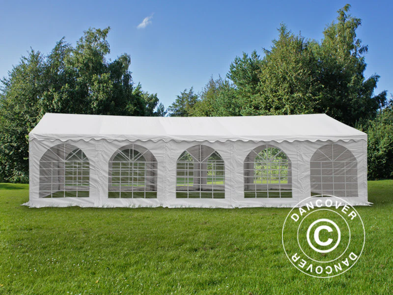 Partytält Exclusive 6x10m PVC 900, Vit - Image 2