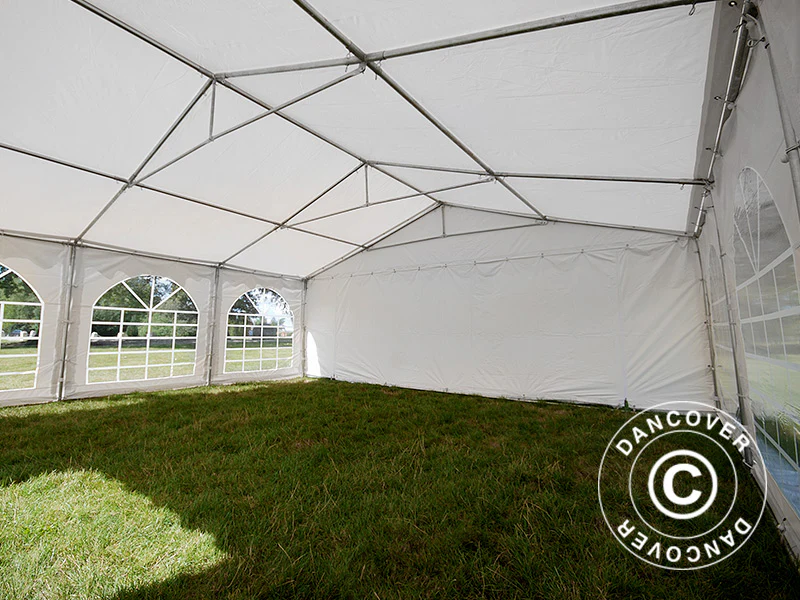 Partytält Exclusive 6x10m PVC 900, Vit - Image 8