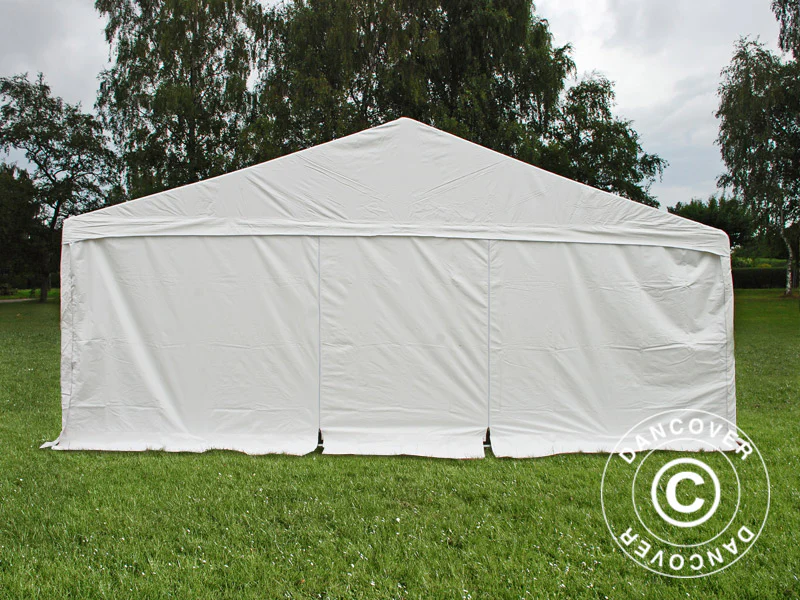 Partytält Exclusive 6x12m PVC 900, "Arched", Vit - Image 4