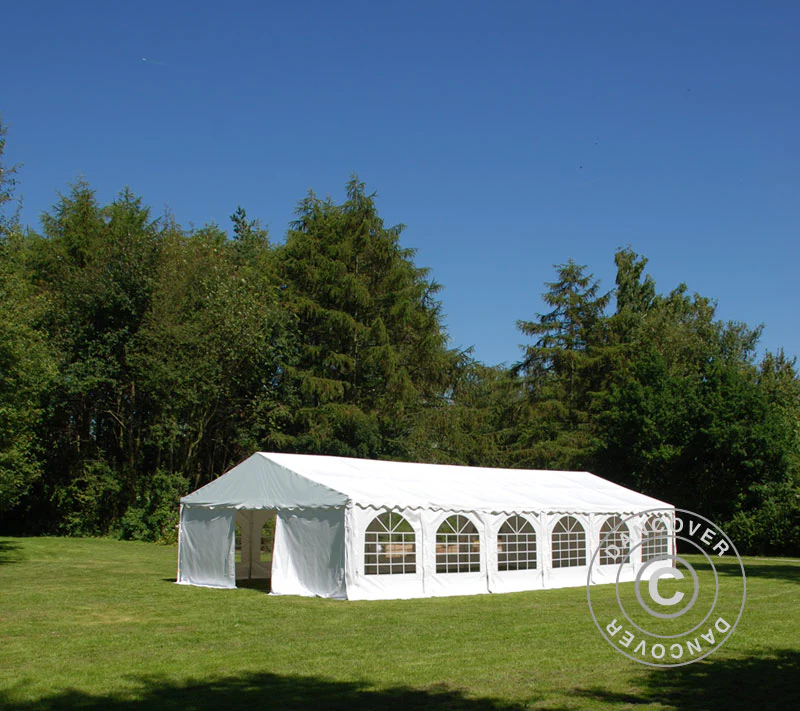 Partytält Exclusive 6x12m PVC 900, Vit - Image 14