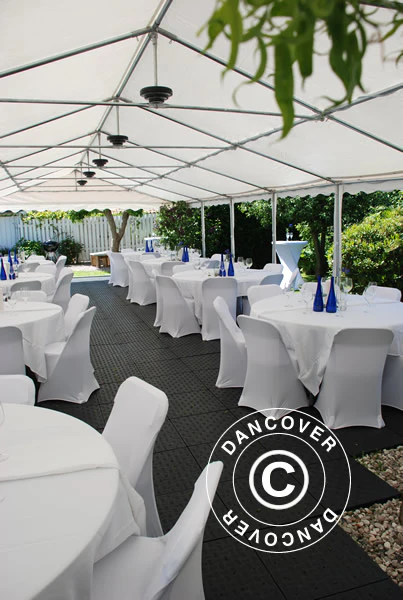 Partytält Exclusive 6x12m PVC 900, Vit, Panorama - Image 4
