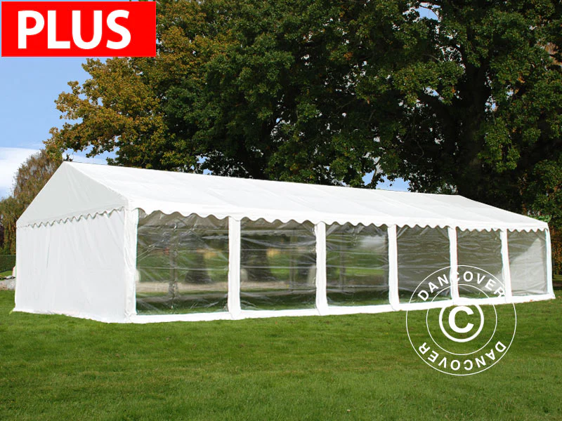 Partytält Exclusive 6x12m PVC 900, Vit, Panorama - Image 6