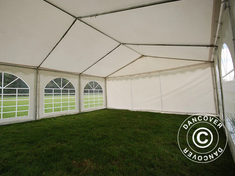 Partytält Original 3x6m PVC 900, Vit - Image 5