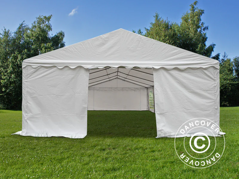 Partytält Original 4x10m PVC 900, Vit - Image 3