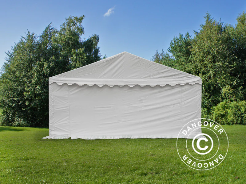 Partytält Original 4x10m PVC 900, Vit - Image 4