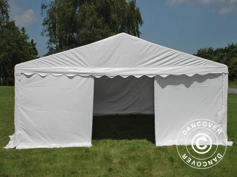 Partytält Original 4x8m PVC 900, Vit - Image 4