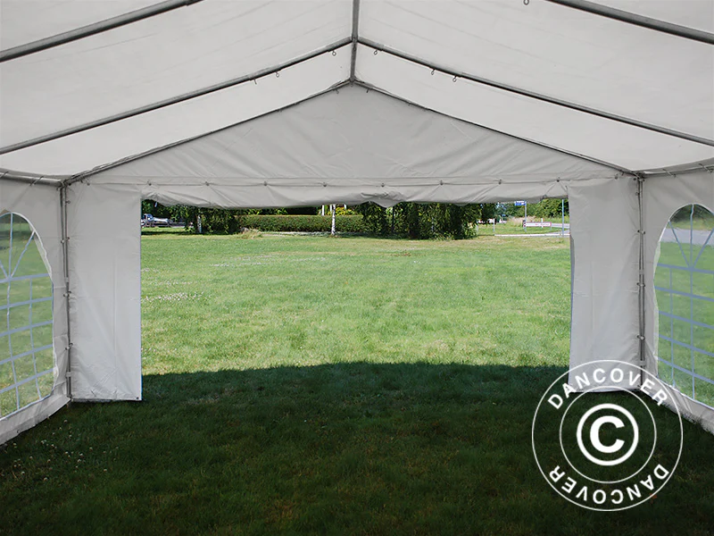 Partytält Original 4x8m PVC 900, Vit - Image 6