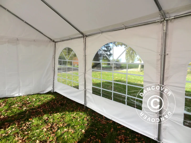 Partytält Original 4x8m PVC 900, Vit - Image 8