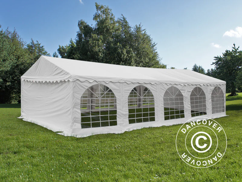 Partytält Original 5x10m PVC 900, Vit - Image 11