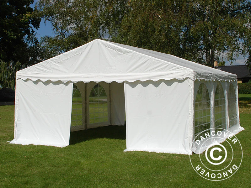 Partytält Original 5x6m PVC 900, Vit - Image 4