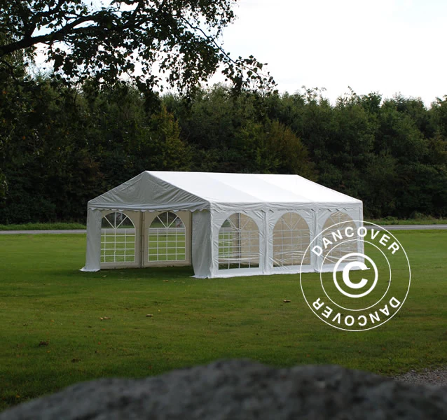 Partytält Original 5x6m PVC 900, Vit - Image 5