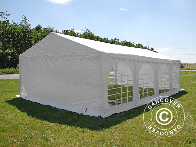 Partytält Original 5x8m PVC 900, Vit - Image 4