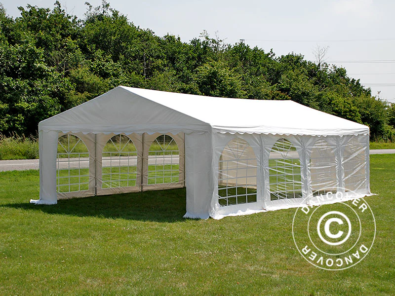 Partytält Original 5x8m PVC 900, Vit - Image 5