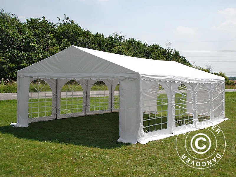 Partytält Original 5x8m PVC 900, Vit - Image 7