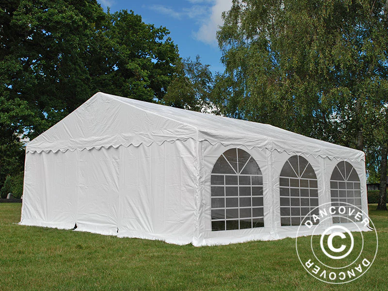 Partytält Original 6x6m PVC 900, Vit - Image 12