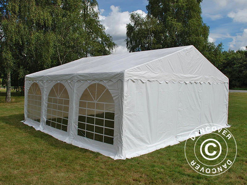 Partytält Original 6x6m PVC 900, Vit - Image 13