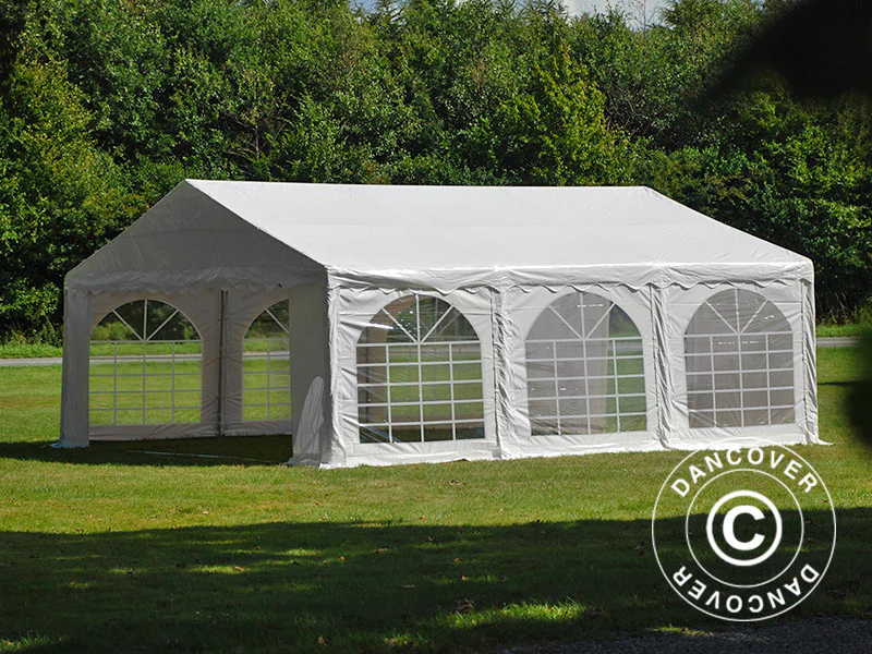 Partytält Original 6x6m PVC 900, Vit - Image 14