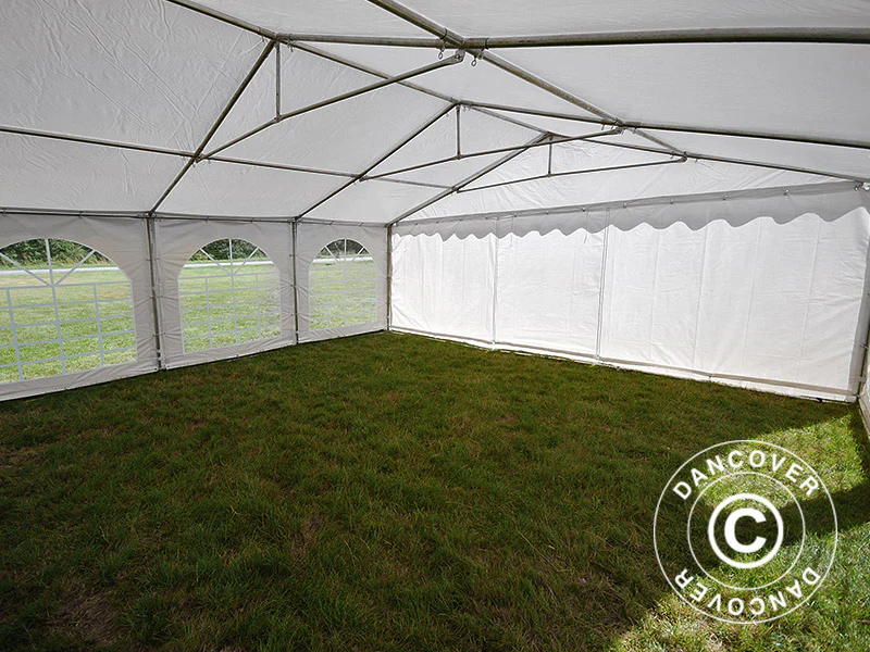 Partytält Original 6x6m PVC 900, Vit - Image 16
