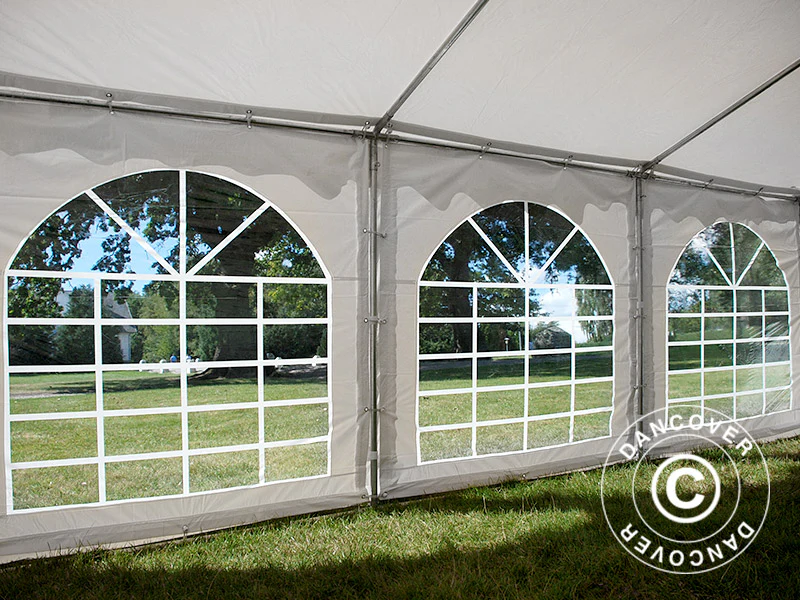 Partytält Original 6x8m PVC 900, Vit - Image 12