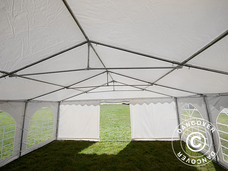 Partytält Original 6x8m PVC 900, Vit - Image 9