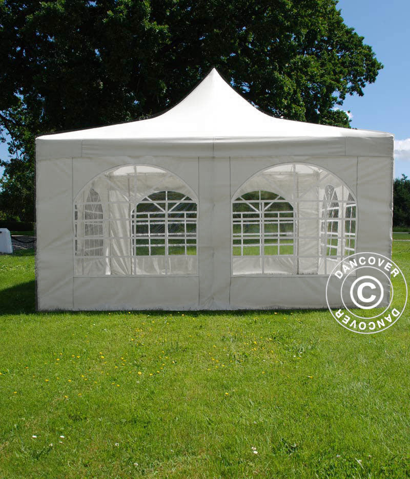 Partytält Pagoda 4x4m, Vit - Image 6