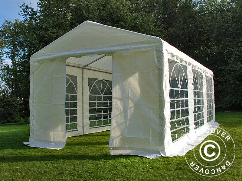 Partytält PLUS 4x6m PE 700, Vit - Image 3