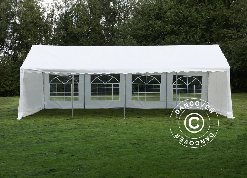 Partytält PLUS 4x8m PE 700, Vit - Image 6
