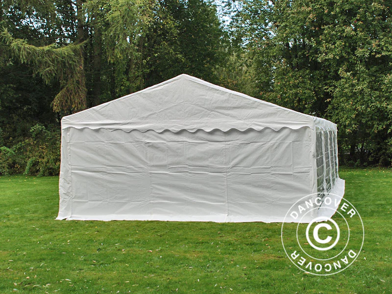 Partytält PLUS 5x10m PE 700, Vit - Image 4