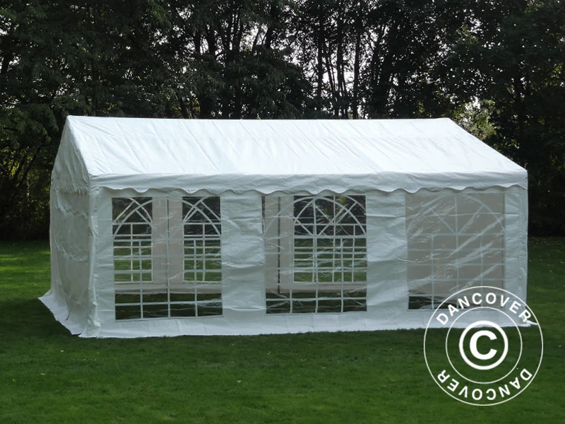Partytält PLUS 5x6m PE 700, Vit - Image 12