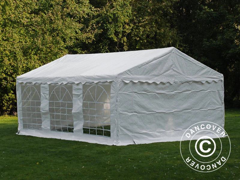 Partytält PLUS 5x6m PE 700, Vit - Image 17