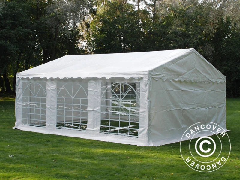 Partytält PLUS 5x6m PE 700, Vit - Image 3