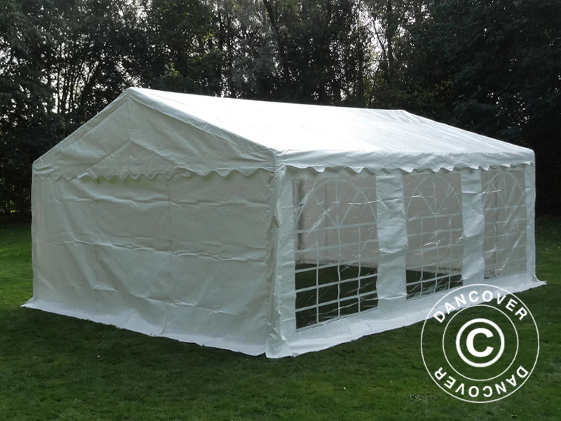 Partytält PLUS 5x6m PE 700, Vit - Image 35