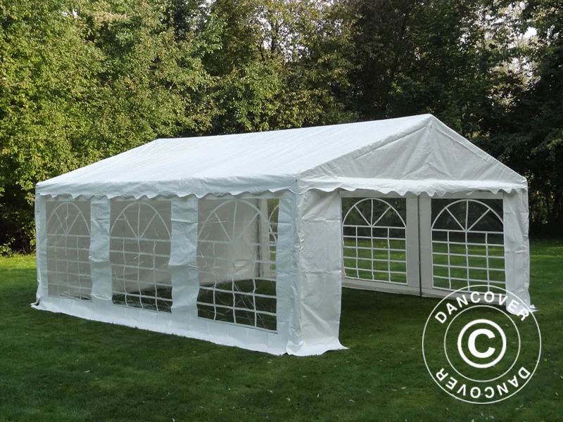 Partytält PLUS 5x6m PE 700, Vit - Image 36