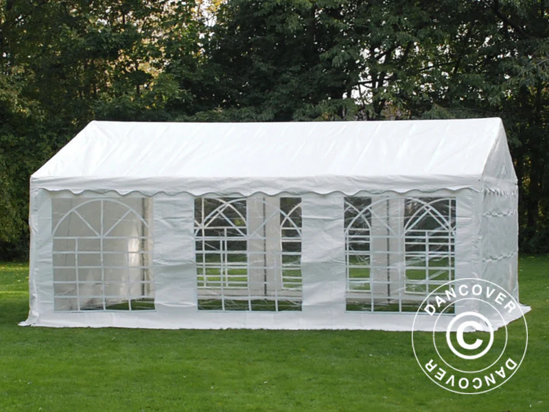 Partytält PLUS 5x6m PE 700, Vit - Image 4
