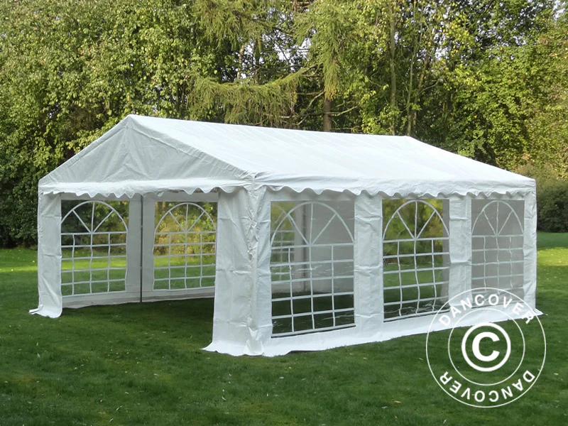 Partytält PLUS 5x6m PE 700, Vit - Image 8