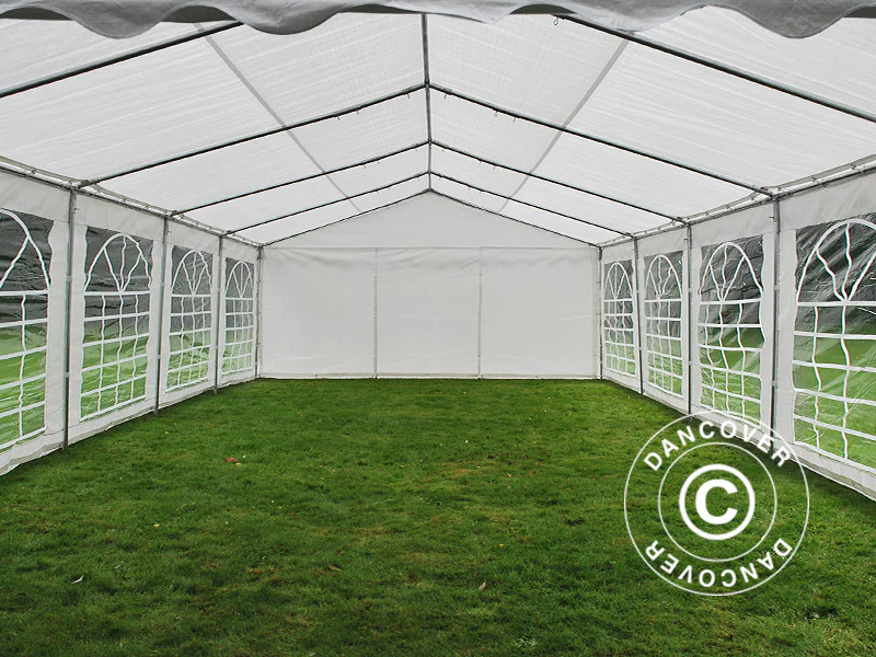 Partytält PLUS 5x8m PE 700, Vit - Image 11