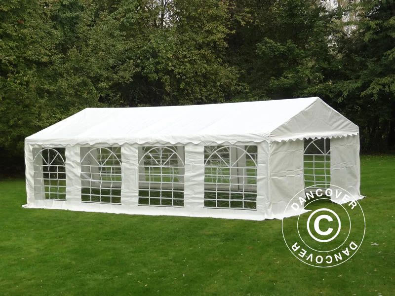 Partytält PLUS 5x8m PE 700, Vit - Image 5