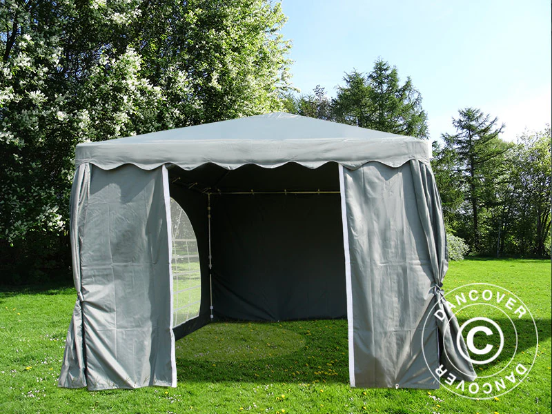 Partytält UNICO 3x3m, Mörkgrå - Image 2