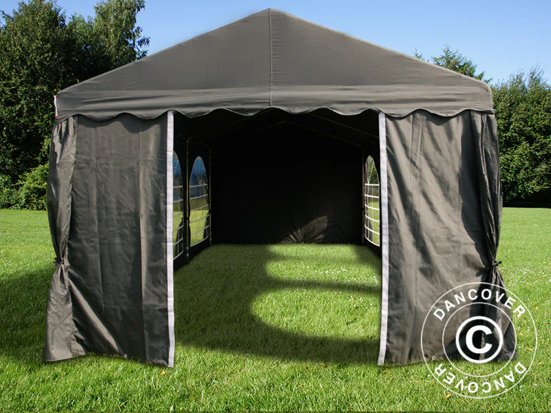 Partytält UNICO 3x6m, Mörkgrå - Image 11