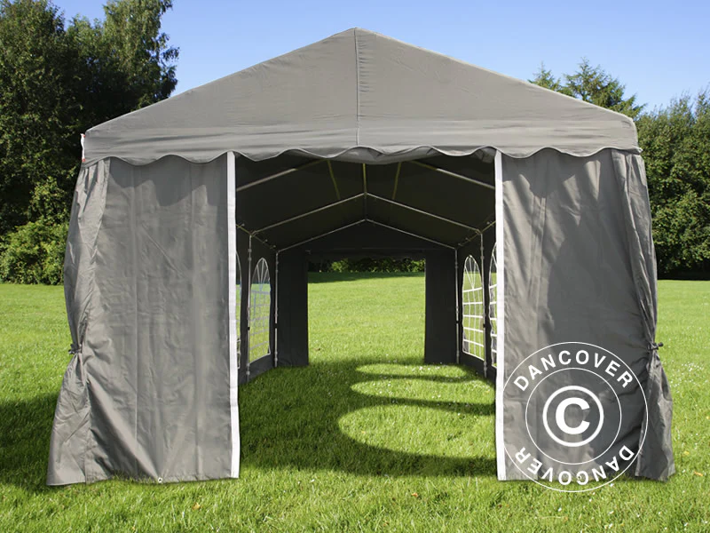 Partytält UNICO 3x6m, Mörkgrå - Image 4