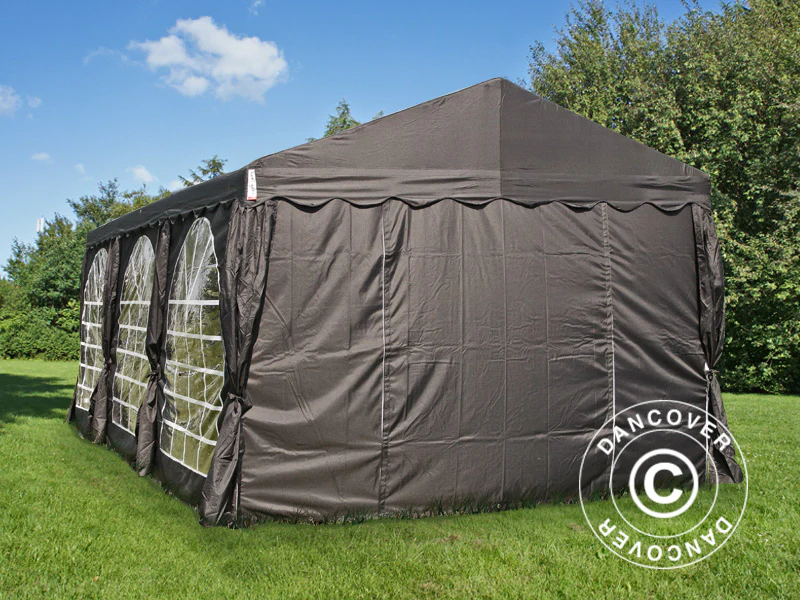 Partytält UNICO 3x6m, Svart - Image 4