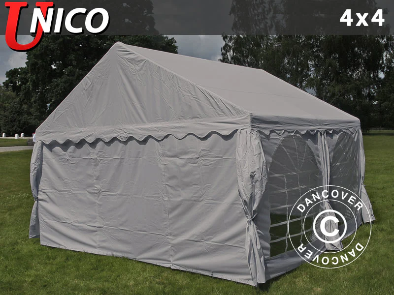 Partytält UNICO 4x4m, Sand