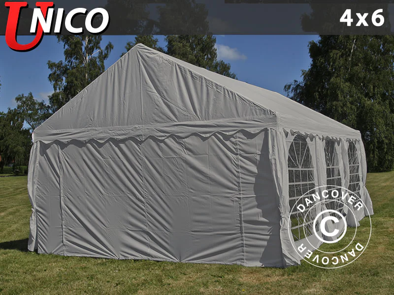 Partytält UNICO 4x6m, Sand