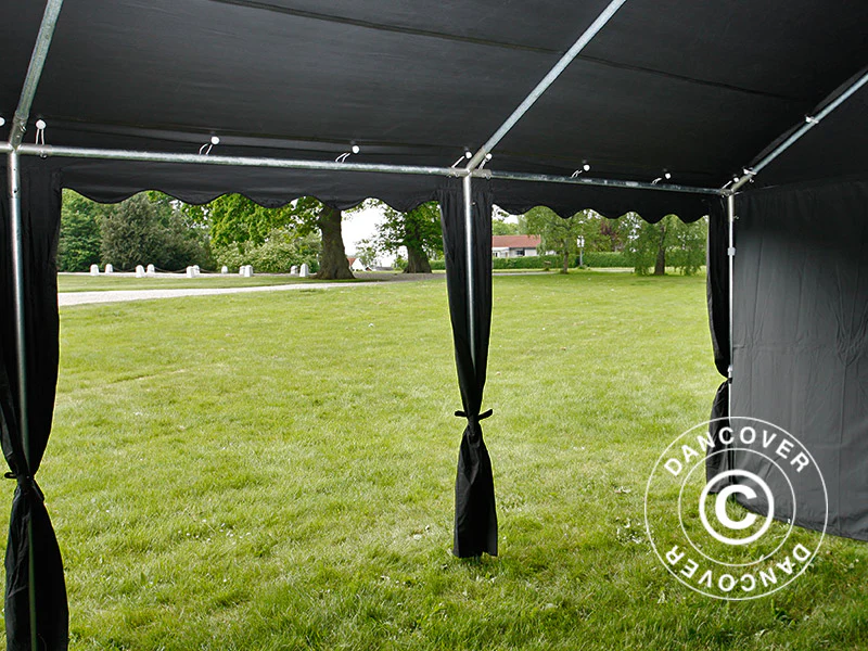 Partytält UNICO 4x8m, Svart - Image 14