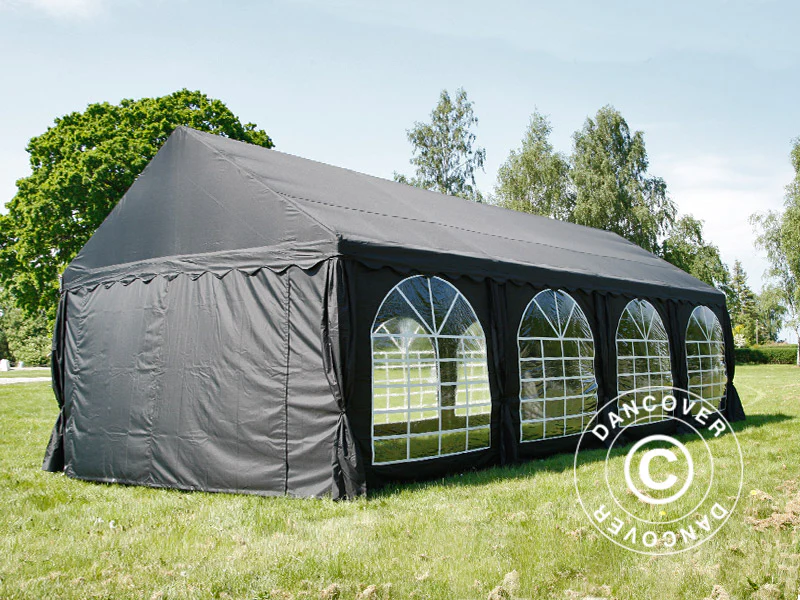Partytält UNICO 4x8m, Svart - Image 16