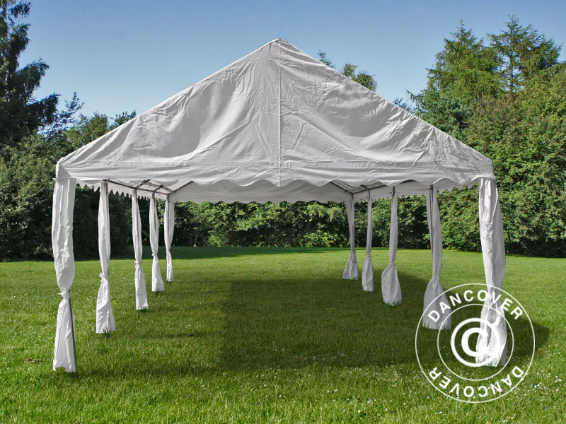 Partytält UNICO 4x8m, Vit - Image 15