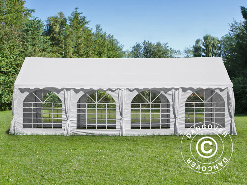 Partytält UNICO 4x8m, Vit - Image 6